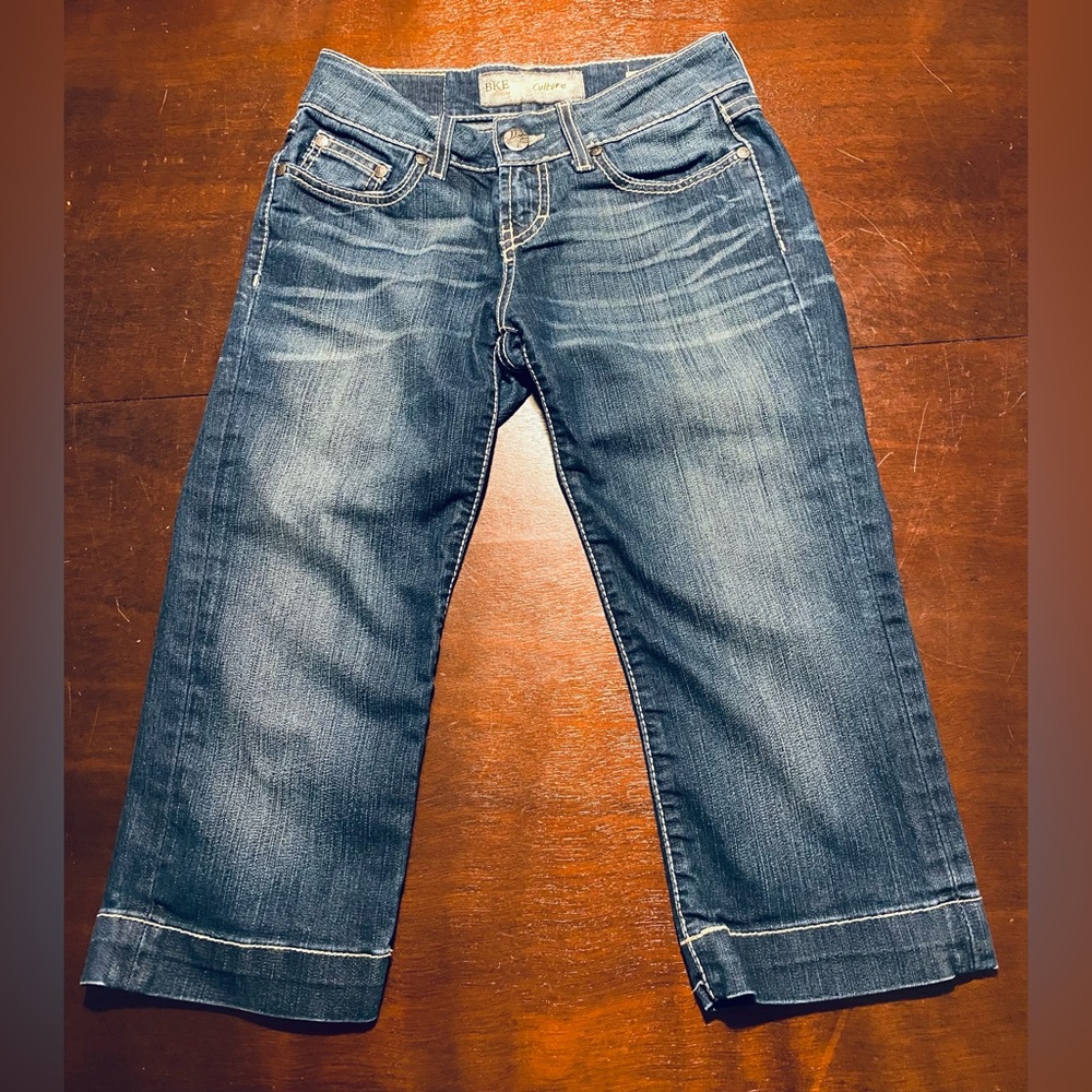 BKE Culture Womens Size 25 Capri Jeans Pants